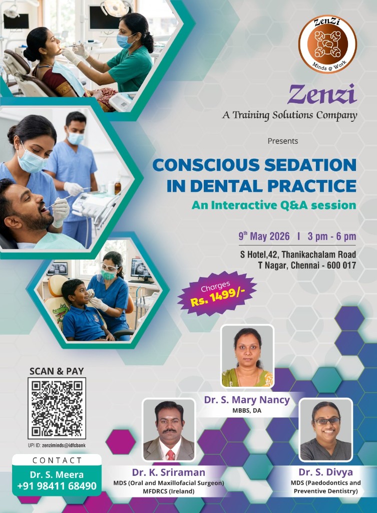 Conscious Sedation in Dental Practice — May 2026